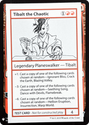 Tibalt the Chaotic (CMB1-066) [Mystery Booster Playtest Cards 2019]
