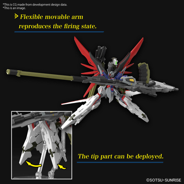 HG Destiny Gundam Spec II & Zeus Silhouette [Jan 2025]