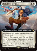 Cid, Freeflier Pilot (Extended Art) (FIC-131) [Commander: FINAL FANTASY] Foil