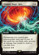 Ultimate Magic: Holy (Extended Art) (FIC-110) [Commander: FINAL FANTASY] Foil