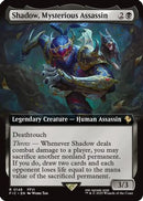 Shadow, Mysterious Assassin (Extended Art) (FIC-148) [Commander: FINAL FANTASY]