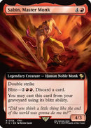 Sabin, Master Monk (Extended Art) (FIC-154) [Commander: FINAL FANTASY] Foil