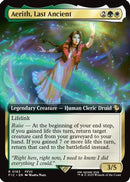 Aerith, Last Ancient (Extended Art) (FIC-163) [Commander: FINAL FANTASY] Foil