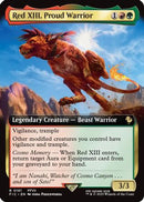 Red XIII, Proud Warrior (Extended Art) (FIC-181) [Commander: FINAL FANTASY]