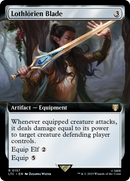 Lothlorien Blade (Extended Art) (LTC-157) [Tales of Middle-earth Commander] Foil