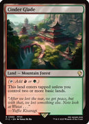 Cinder Glade (Surge Foil) (FIC-380) [Commander: FINAL FANTASY] Foil