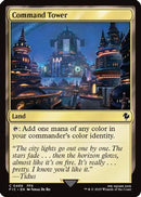 Command Tower (FIC-486) (Surge Foil) [Commander: FINAL FANTASY] Foil