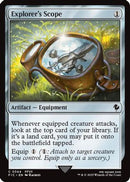 Explorer's Scope (Surge Foil) (FIC-344) [Commander: FINAL FANTASY] Foil