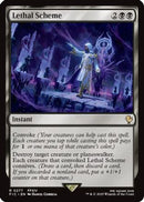 Lethal Scheme (Surge Foil) (FIC-277) [Commander: FINAL FANTASY] Foil