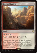Rugged Prairie (Surge Foil) (FIC-417) [Commander: FINAL FANTASY] Foil