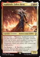 Sephiroth, Fallen Hero (Surge Foil) (FIC-092) [Commander: FINAL FANTASY] Foil