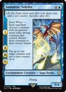 Summon: Valefor (Surge Foil) (FIC-042) [Commander: FINAL FANTASY] Foil