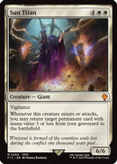 Sun Titan (Surge Foil) (FIC-254) [Commander: FINAL FANTASY] Foil
