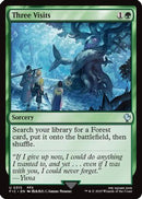 Three Visits (Surge Foil) (FIC-315) [Commander: FINAL FANTASY] Foil