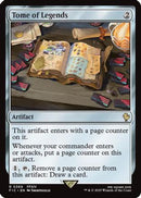 Tome of Legends (Surge Foil) (FIC-369) [Commander: FINAL FANTASY] Foil