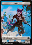 Hero (0003) // Knight Double-Sided Token (FIN-3 // 10) [FINAL FANTASY] Foil