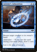 Arrester's Admonition (RNA-031) [Ravnica Allegiance]