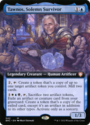 Tawnos, Solemn Survivor (Extended Art) (BRC-042) [The Brothers' War Commander] Foil