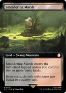 Smoldering Marsh (Extended Art) (PIP-510) [Fallout] Foil