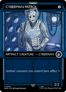 Cyberman Patrol (Showcase) (WHO-550) (Borderless) [Doctor Who] Foil