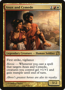 Anax and Cymede (THS-186) [Theros] Foil