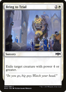 Bring to Trial (RNA-005) [Ravnica Allegiance] Foil