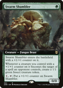 Swarm Shambler (Extended Art) (ZNR-362) [Zendikar Rising] Foil