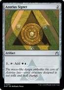 Azorius Signet (RVR-250) [Ravnica Remastered]