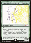 Craterhoof Behemoth (SLD-376) [Secret Lair Drop] Foil
