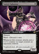 Sunset Saboteur (Extended Art) (EOE-334) [Edge of Eternities]