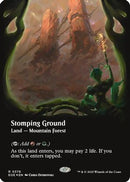 Stomping Ground (Borderless) (Galaxy Foil) (EOE-378) [Edge of Eternities] Foil