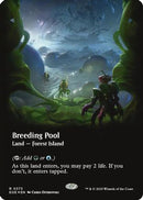 Breeding Pool (Borderless) (Galaxy Foil) (EOE-373) [Edge of Eternities] Foil