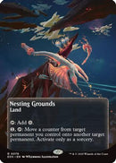 Nesting Grounds (EOS-076) (Borderless) [Edge of Eternities: Stellar Sights] Foil