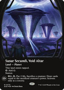 Susur Secundi, Void Altar (Borderless) (Galaxy Foil) (EOE-379) [Edge of Eternities] Foil