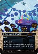 Thespian's Stage (EOS-134) (Borderless) (Galaxy Foil) [Edge of Eternities: Stellar Sights] Foil
