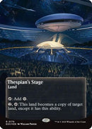 Thespian's Stage (EOS-179) (Borderless) (Galaxy Foil) [Edge of Eternities: Stellar Sights] Foil