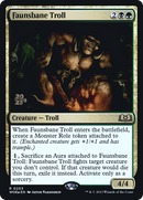 Faunsbane Troll (PRE-203) [Wilds of Eldraine Promos] Foil