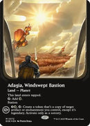 Adagia, Windswept Bastion (Borderless) (Galaxy Foil) (EOE-372) [Edge of Eternities] Foil