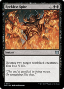 Reckless Spite (WOC-117) [Wilds of Eldraine Commander]