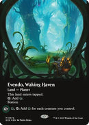 Evendo, Waking Haven (Borderless) (Galaxy Foil) (EOE-374) [Edge of Eternities] Foil
