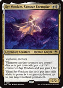 Syr Vondam, Sunstar Exemplar (EOE-231) [Edge of Eternities]