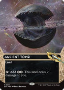 Ancient Tomb (EOS-091) (Borderless) (Galaxy Foil) [Edge of Eternities: Stellar Sights] Foil