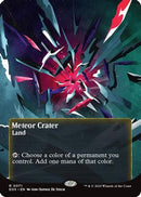 Meteor Crater (EOS-071) (Borderless) [Edge of Eternities: Stellar Sights] Foil