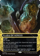 Plaza of Heroes (EOS-033) (Borderless) [Edge of Eternities: Stellar Sights] Foil