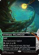 Stirring Wildwood (EOS-039) (Borderless) [Edge of Eternities: Stellar Sights] Foil