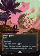 Lotus Field (EOS-068) (Borderless) [Edge of Eternities: Stellar Sights] Foil