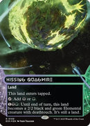 Hissing Quagmire (EOS-109) (Borderless) (Galaxy Foil) [Edge of Eternities: Stellar Sights] Foil