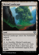 Myriad Landscape (CMM-421) [Commander Masters] Foil