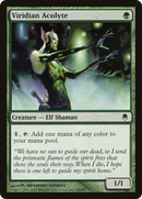 Viridian Acolyte (DST-089) [Darksteel] Foil