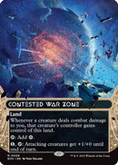 Contested War Zone (EOS-008) (Borderless) [Edge of Eternities: Stellar Sights] Foil